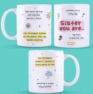 Coffee Mug Gifts (Choose Any 1) 300 ML