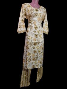 🆕 Floral Print Salwar Kameez Suit