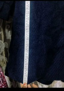 Elegant Navy Blue Coat