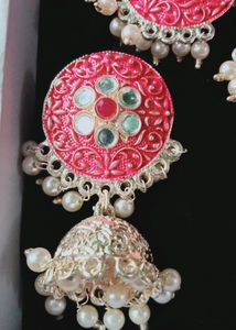Pink necklace Order The Beautiful Necklace and Get a Free Gift 🎁🎁🎁