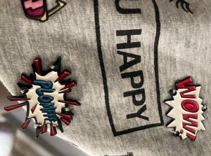 ONLY - Comfortable Grey Graphic T-Shirt