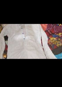 Combo Kurti Levender White Colour