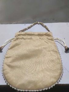 Floral Embroidered Potli Bag