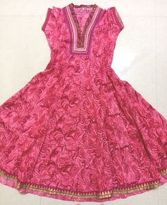 🌟 Anarkali Branded Pure Cotton Kurta 🌟