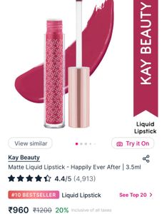 Kay Beauty’s Matte Liquid Lipstick
