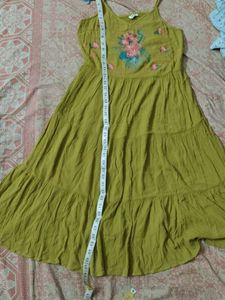 Green Floral Sundress (Unused)