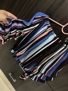 Multi Colour Crop Top