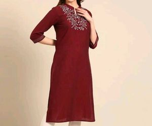 Maroom Elegant Embroidered Kurta
