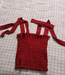 Casual Cute Maroon Top