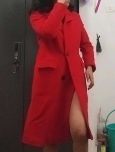 Red Trench Coat