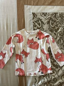 Zara Fox Print T-shirt