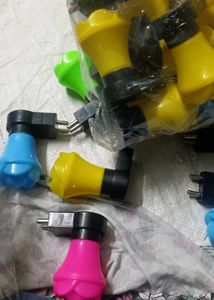 Night Light LED Pack Of 4 Colour Red Yellow Pink B