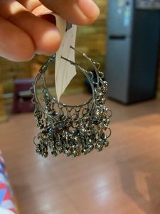 Hoop Jhumka Earrings