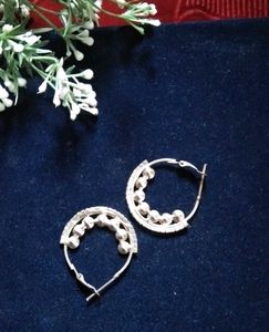 Sparkling Hoop Earrings