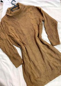 B2G2 🎁 Chic Brown Turtleneck Sweater ()