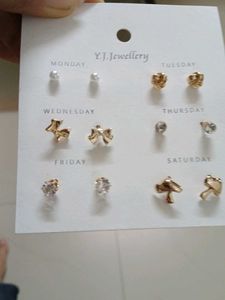 Y.J. Jewellery Earring Set