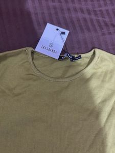 Green Dress with Bell Sleeves