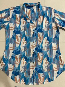 Blue Printed Co-ord Set