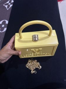 Yellow Lv Bag