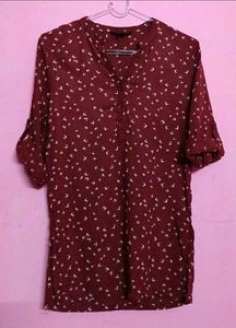 Brown Long Top/ Short Kurti