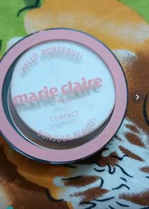 Marie Claire Compact Powder With Spf Caramel 04