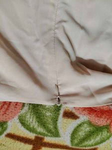 Beige Colour New Peplum Type
