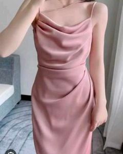 SEXY COWL NECK DRESS