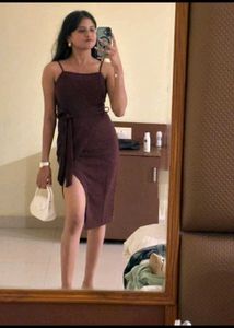 Chic Burgundy Wrap Dress