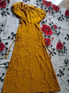 Butterfly 🦋 Yellow Casual Dress