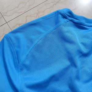 Nike Sky Blue Sports Tshirt