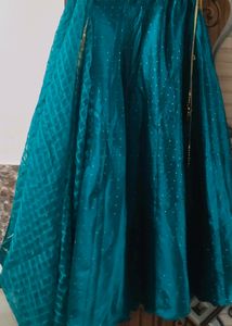 Lahnga With Long Kurti
