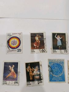 Vintage Indian Stamps