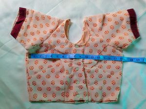 Saree With Stitched Blouse