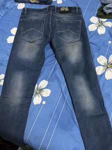 Armani Jeans Distressed Denim