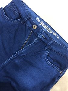 Dark Blue Denim Jeans