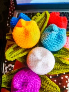 Woolen Flower Handmade