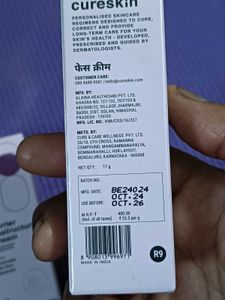 Cureskin Product For Face