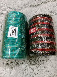 Metal Colouring Bangle Set