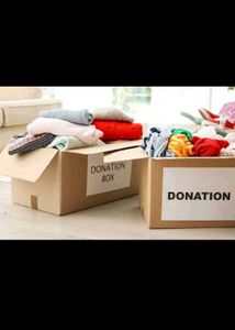 Mixed Clothing Donation Box