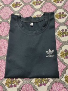 Adidas Prussian blue t-shirt for unisex