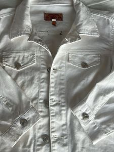 White Denim Jacket