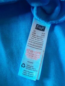 Cute Blue Baby Onesie