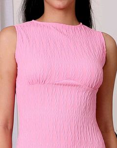 Pink Bodycon Mini Dress