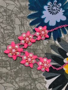 Pink 🩷 Neck Set
