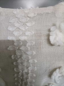 White Floral Embellished Tank Top