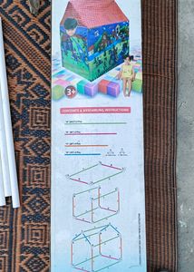 Play tent house For 3+ Age Kids With All Accessori