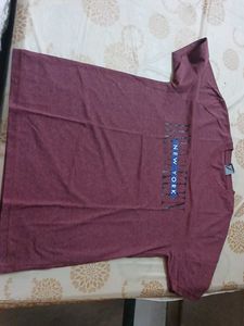 Maroon NY T-Shirt