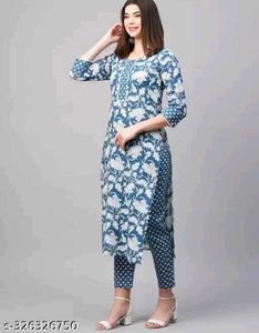 ELEGANT FLOR PRINT KURTA SET