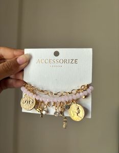 Accessorize Chunky Charm Bracelet
