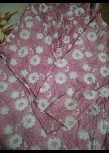 Floral Print Tunic Top